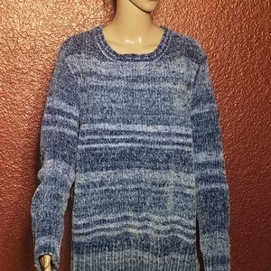 style&co sweater very soft ribbed cuffs and hem